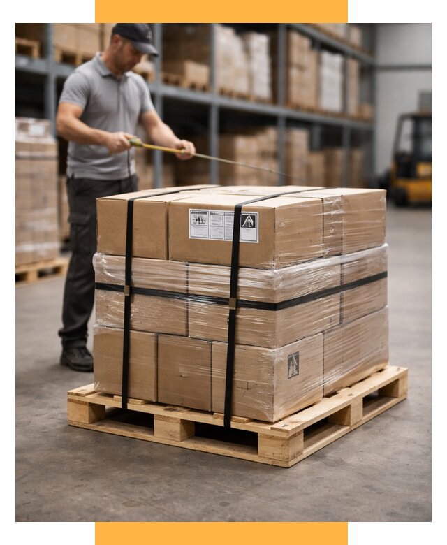 Упаковка и паллетирование грузов от 3575 р. | СетСервис-Ртщ