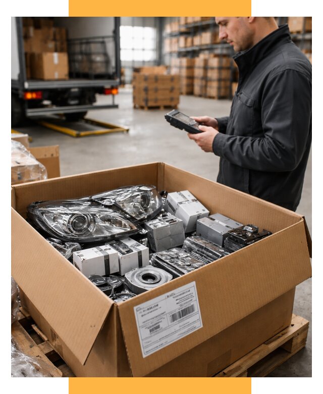 Доставка автозапчастей из Европы под ключ от 12769 р. | СетСервис-Ртщ