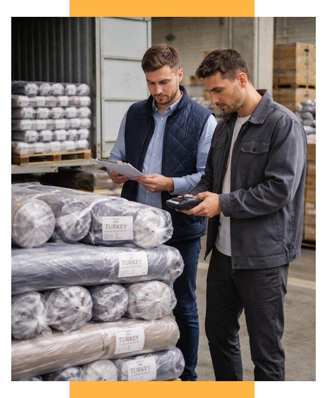 Доставка текстиля из Турции от 45968 р. под ключ, СетСервис-Ртщ