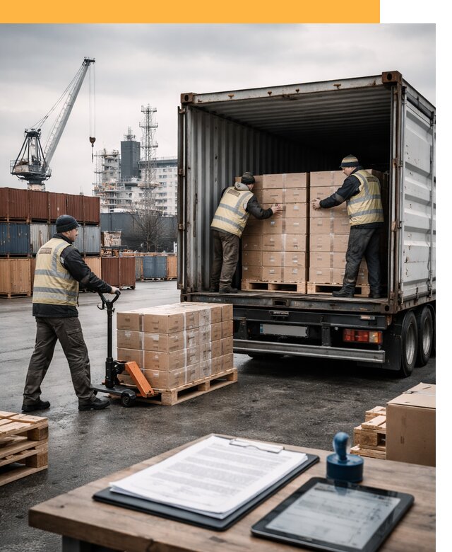 Доставка грузов из Латвии от 25538 руб, морская, авто, авиа