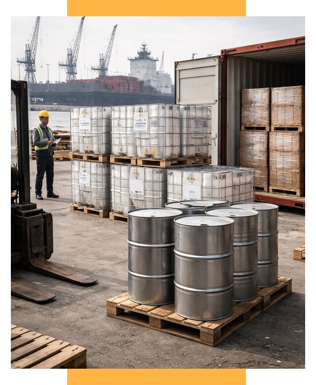 Доставка химического сырья из Индии от 255375 р. | СетСервис-Ртщ