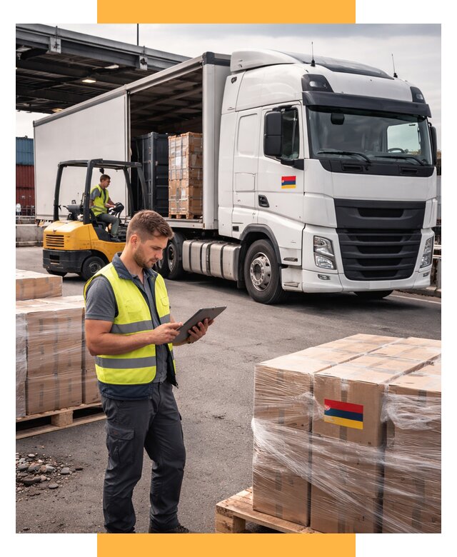 Автоперевозки из Армении от 97043 р. — услуги СетСервис-Ртщ