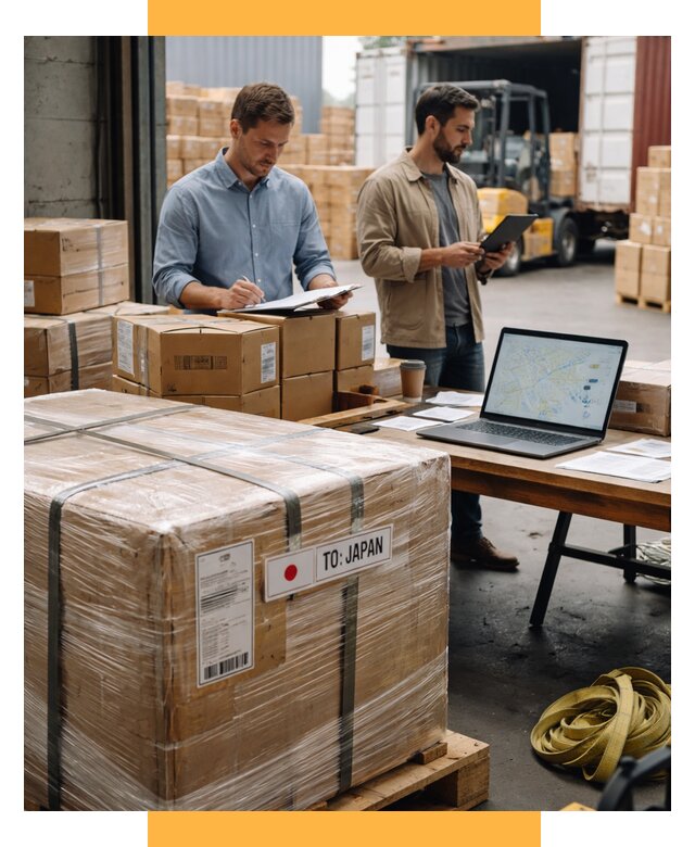 Доставка грузов в Японию от 25538 р., логистика СетСервис-Ртщ