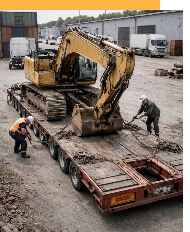 Перевозка спецтехники по России и миру от 45968 руб