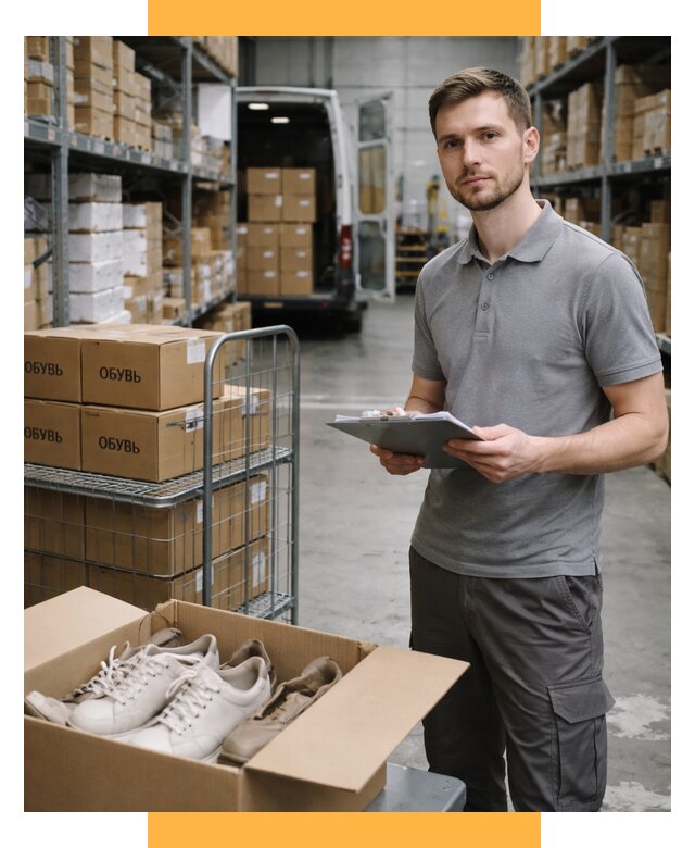 Доставка обуви из Китая и Турции от 4597 р. СетСервис-Ртщ