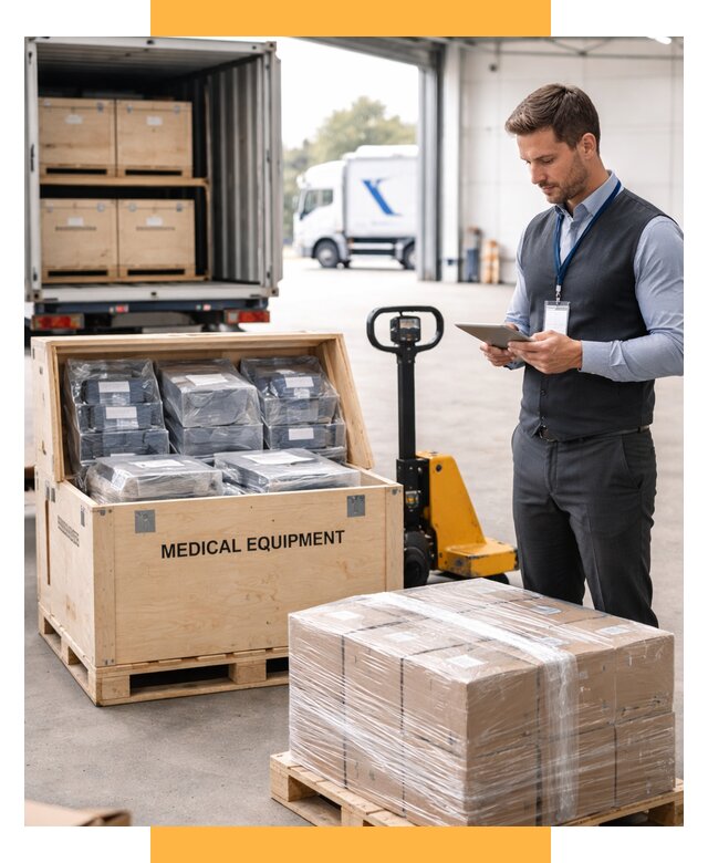 Перевозка медицинского оборудования от 15323 р. в СетСервис-Ртщ