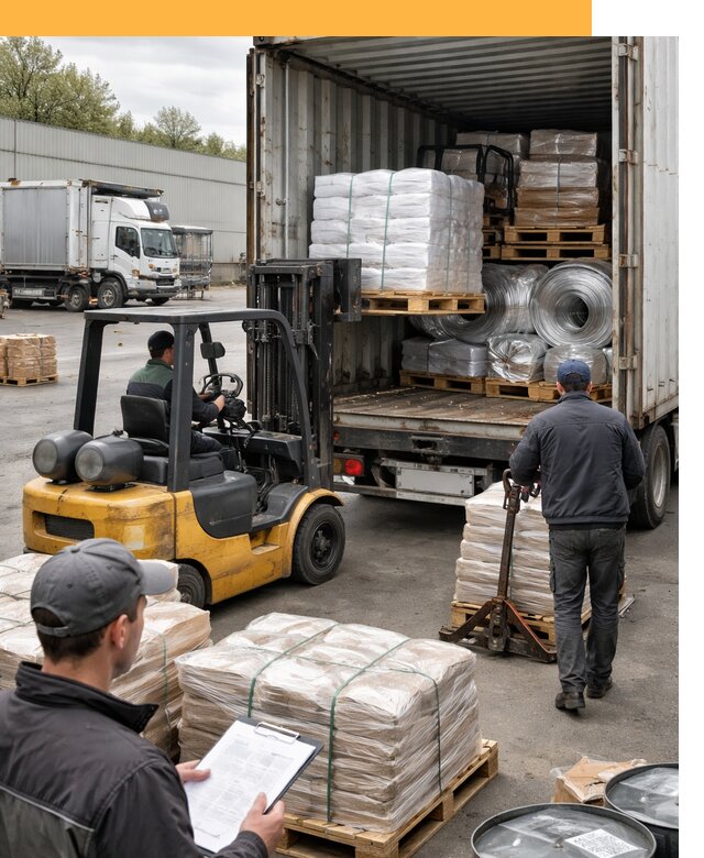 Международная перевозка сырья для производства от 6640 руб