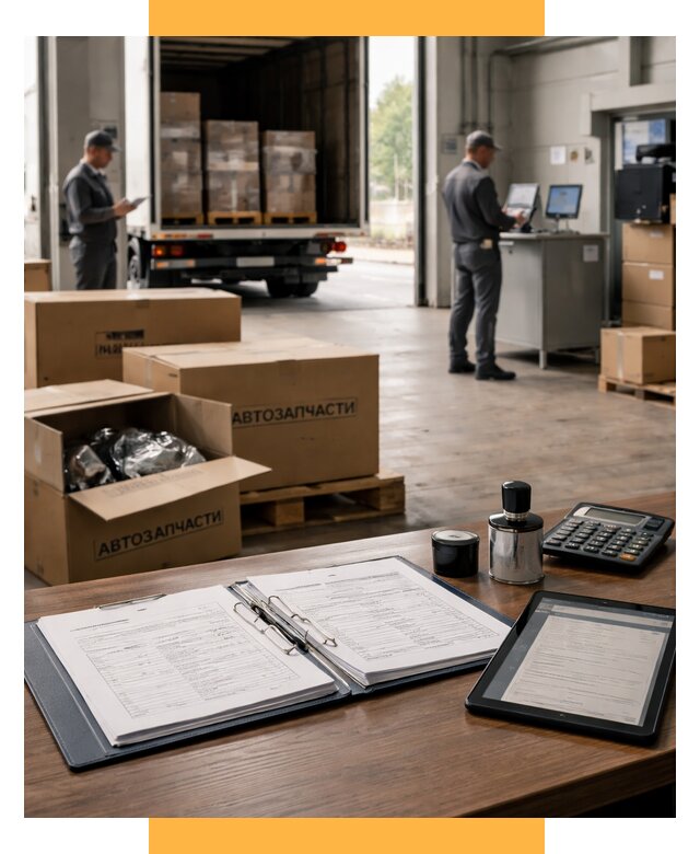 Таможенное оформление автозапчастей под ключ от 8683 р., СетСервис-Ртщ