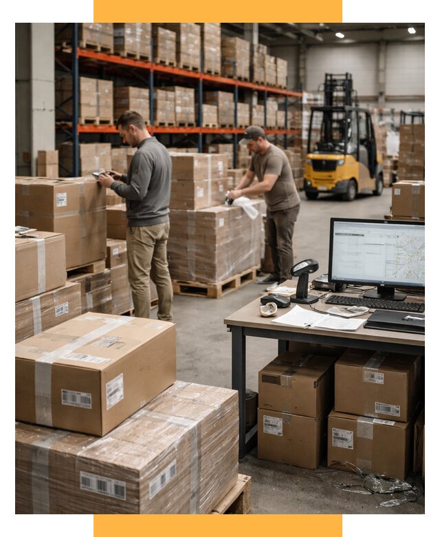 Склад консолидации в Европе от 6640 р., услуги СетСервис-Ртщ